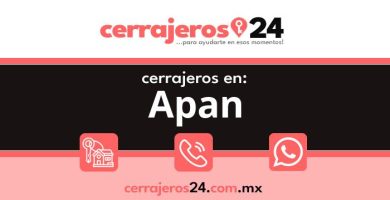 Cerrajeros 24 hrs en Apan
