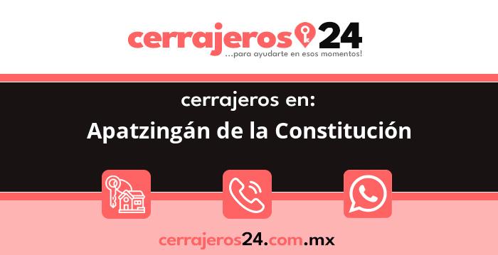 Cerrajeros 24 hrs en Apatzingán de la Constitución