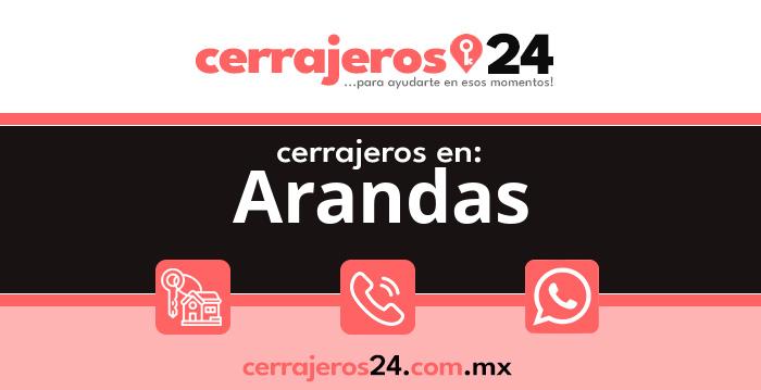 Cerrajeros 24 hrs en Arandas