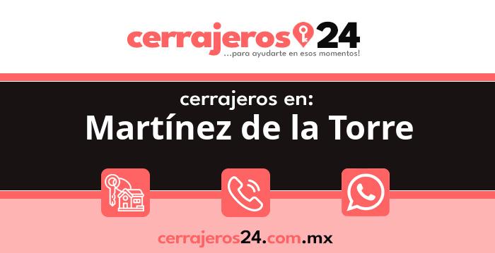 Cerrajeros 24 hrs en Martínez de la Torre