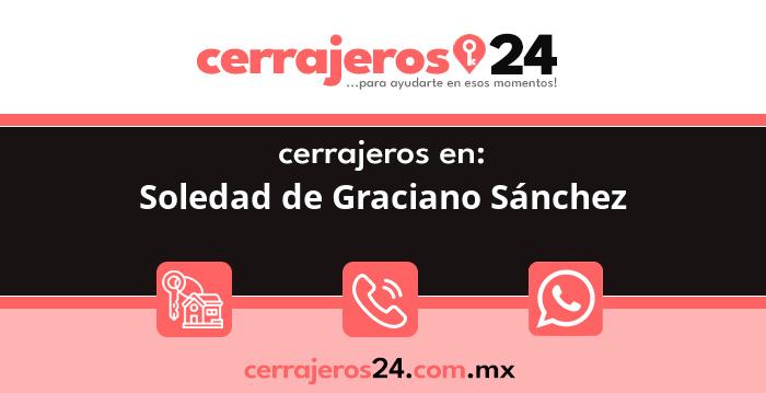 Cerrajeros 24 hrs en Soledad de Graciano Sánchez