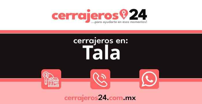 Cerrajeros 24 hrs en Tala