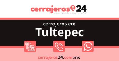 Cerrajeros 24 hrs en Tultepec